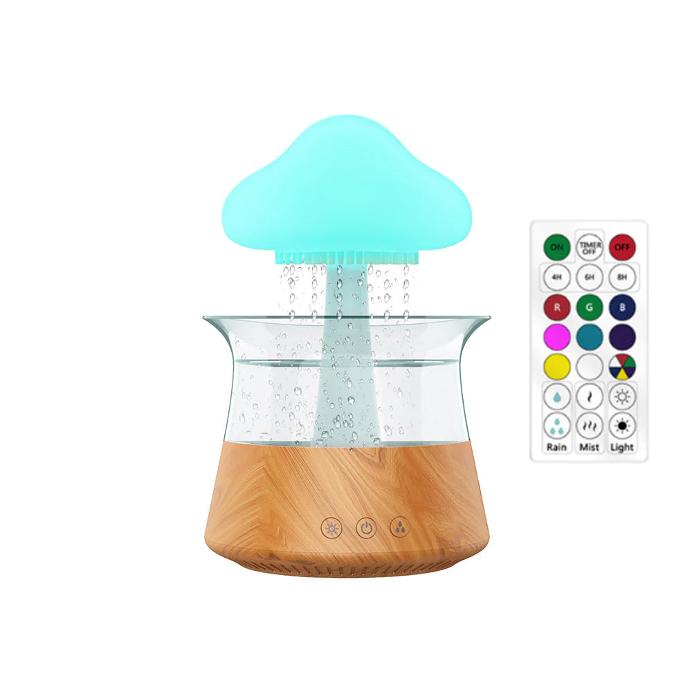 Experience Serenity: Relax Cloud Ultrasonic Aromatherapy Diffuser with Colorful LED Lighting