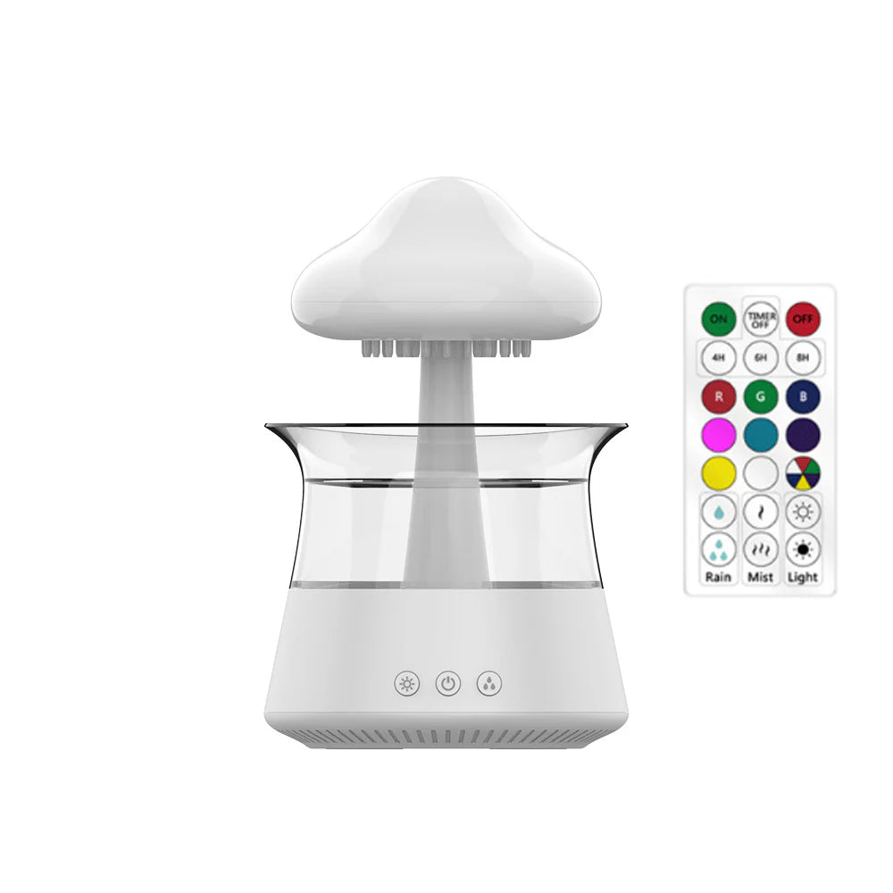 Experience Serenity: Relax Cloud Ultrasonic Aromatherapy Diffuser with Colorful LED Lighting