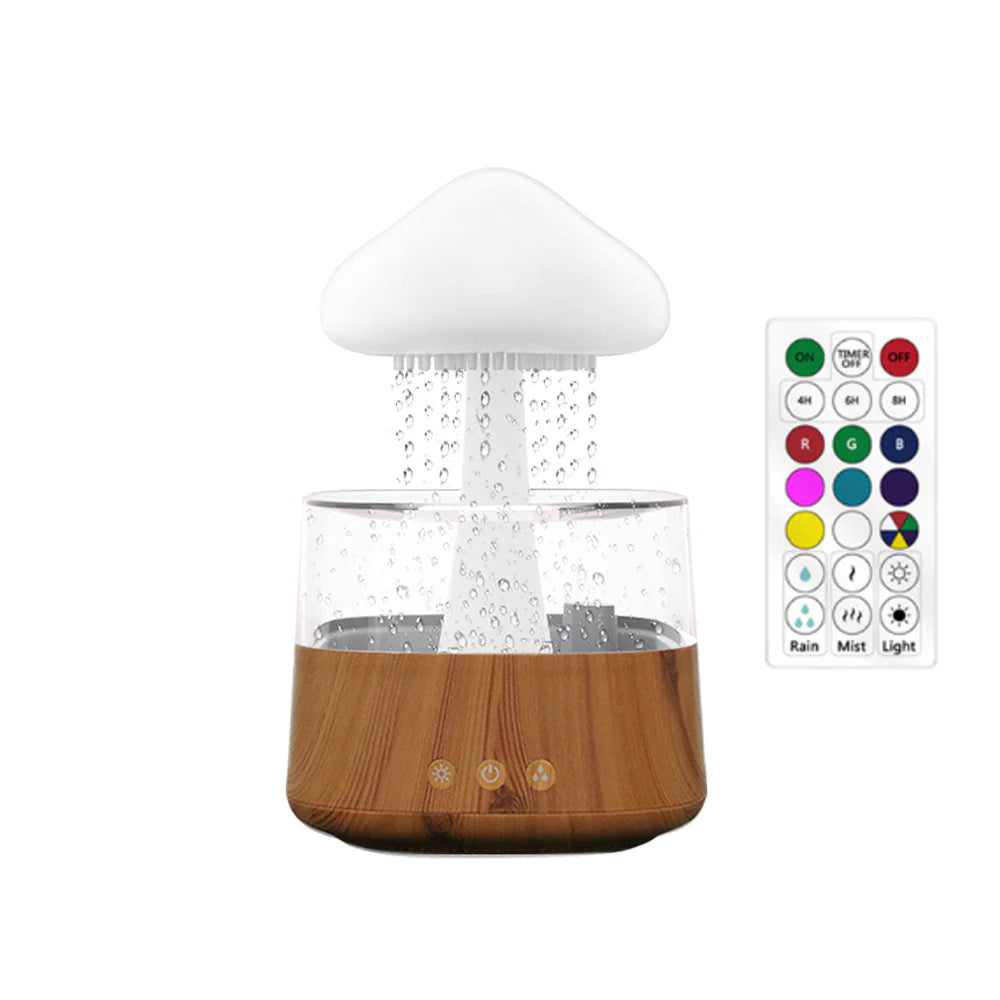 Experience Serenity: Relax Cloud Ultrasonic Aromatherapy Diffuser with Colorful LED Lighting